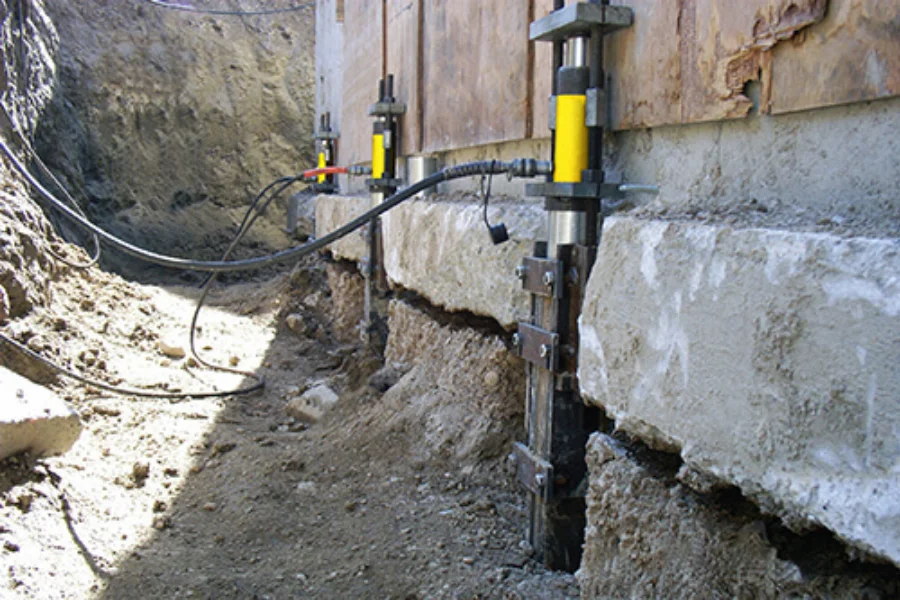 Injection Pier Installation in Artesia, NM